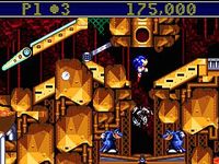 une photo d'Ã©cran de Sonic Spinball sur Sega Megadrive